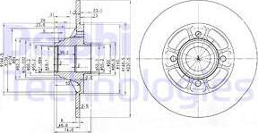 Delphi BG2638 - Тормозной диск unicars.by