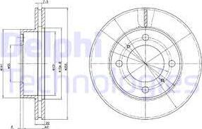 Delphi BG2891 - Тормозной диск unicars.by