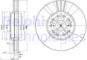 Delphi BG2829 - Тормозной диск unicars.by