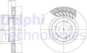 Delphi BG2775 - Тормозной диск unicars.by