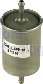 Delphi EFP214 - Топливный фильтр unicars.by