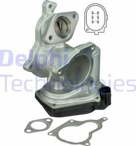 Delphi EG10404-12B1 - Клапан возврата ОГ unicars.by