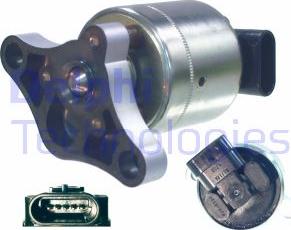 Delphi EG10003-12B1 - Клапан возврата ОГ unicars.by