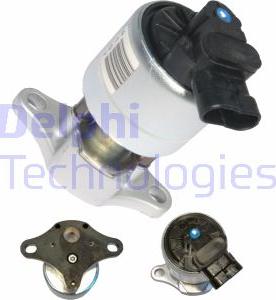 Delphi EG10015-12B1 - Клапан возврата ОГ unicars.by