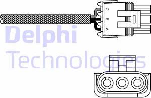 Delphi ES10968-12B1 - Лямбда-зонд, датчик кислорода unicars.by