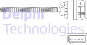 Delphi ES11036-12B1 - Лямбда-зонд, датчик кислорода unicars.by