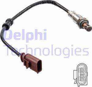 Delphi ES21245-12B1 - Лямбда-зонд, датчик кислорода unicars.by