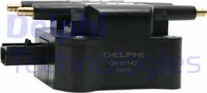 Delphi GN10142-12B1 - Катушка зажигания unicars.by