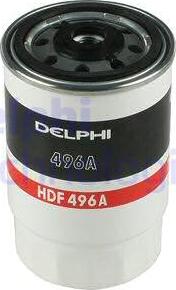 Delphi HDF496 - Топливный фильтр unicars.by