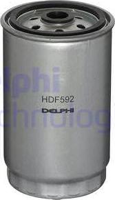 Delphi HDF592 - Топливный фильтр unicars.by