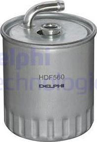 Delphi HDF560 - Топливный фильтр unicars.by