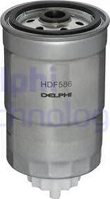 Delphi HDF586 - Топливный фильтр unicars.by