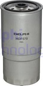 Delphi HDF570 - Топливный фильтр unicars.by