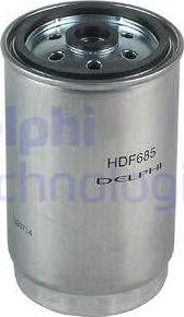 Delphi HDF685 - Топливный фильтр unicars.by