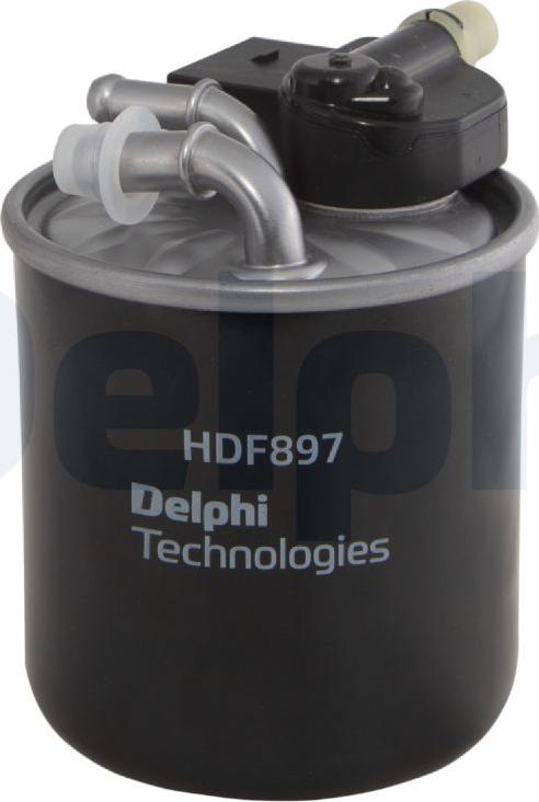 Delphi HDF897 - Топливный фильтр unicars.by