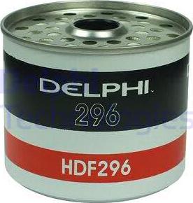 Delphi HDF296 - Топливный фильтр unicars.by