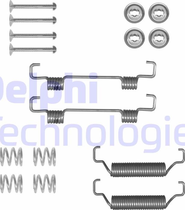 Delphi LY1433 - Комплектующие, стояночная тормозная система unicars.by