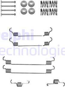 Delphi LY1321 - Комплектующие, барабанный тормозной механизм unicars.by