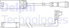 Delphi LZ0214 - Сигнализатор, износ тормозных колодок unicars.by