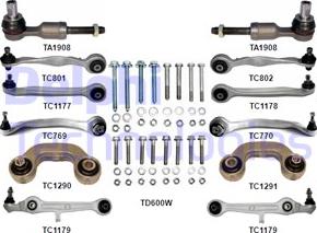 Delphi TC1500KIT - Подвеска колеса, комплект unicars.by