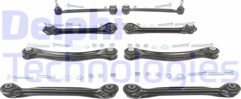 Delphi TC1600KIT-11B1 - Подвеска колеса, комплект unicars.by