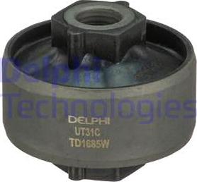 Delphi TD1685W - Сайлентблок, рычаг подвески колеса unicars.by