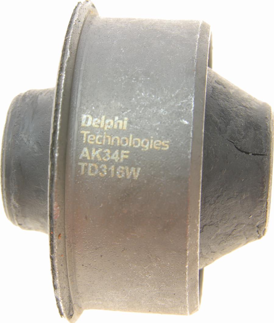 Delphi TD316W - Сайлентблок, рычаг подвески колеса unicars.by