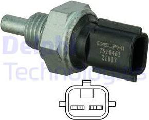 Delphi TS10461 - Датчик, температура охлаждающей жидкости unicars.by