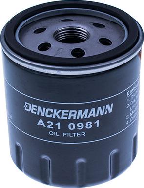 Denckermann A210981 - Масляный фильтр unicars.by