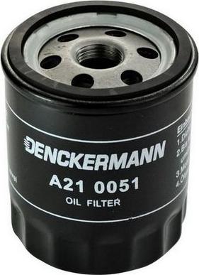 Denckermann A210051 - Масляный фильтр unicars.by