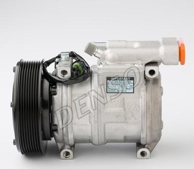 Denso 437100-7560 - Компрессор кондиционера unicars.by