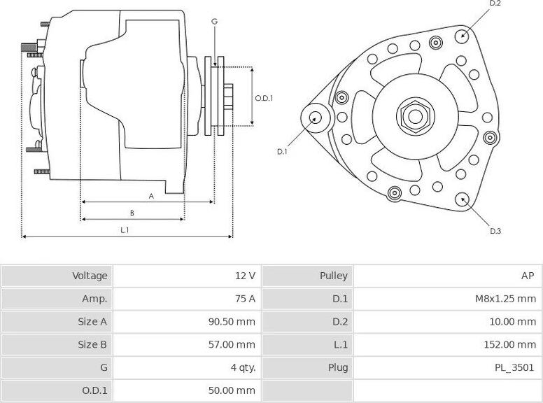 Denso 100211-9730 - Генератор unicars.by