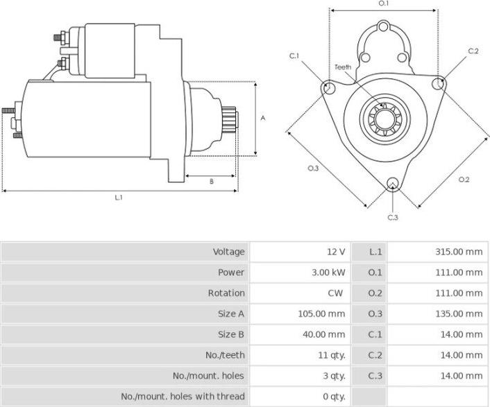 Denso 1280000490 - Якорь, стартер unicars.by