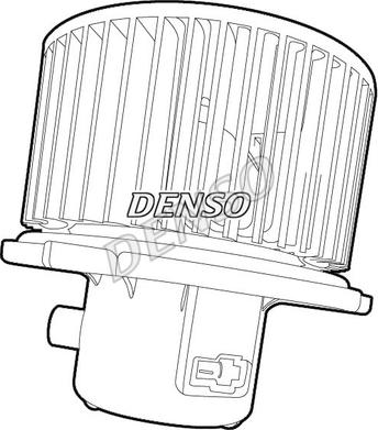 Denso DEA41007 - Вентилятор салона unicars.by