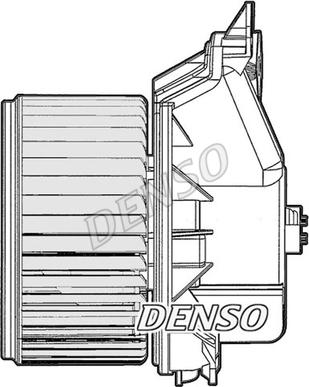 Denso DEA09045 - Вентилятор салона unicars.by