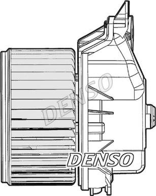 Denso DEA09046 - Вентилятор салона unicars.by