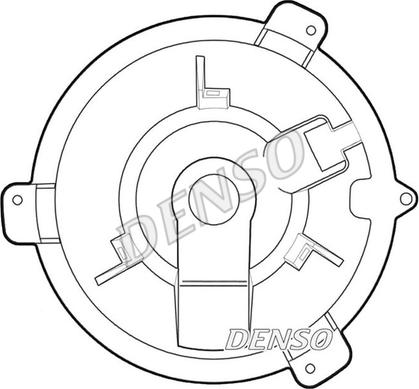 Denso DEA09041 - Вентилятор салона unicars.by