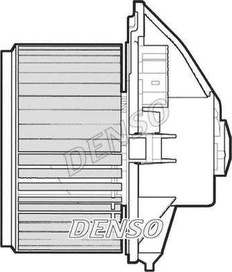 Denso DEA09052 - Вентилятор салона unicars.by