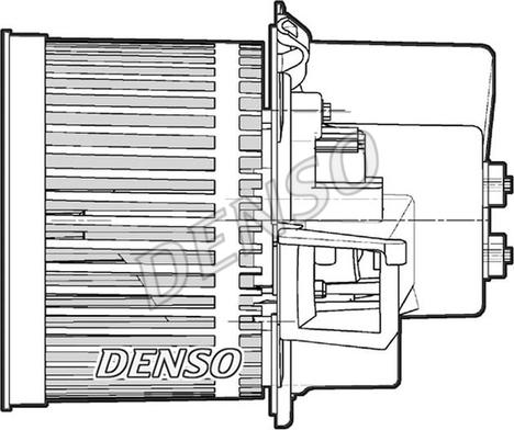 Denso DEA09063 - Вентилятор салона unicars.by