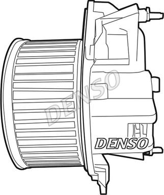 Denso DEA09030 - Вентилятор салона unicars.by