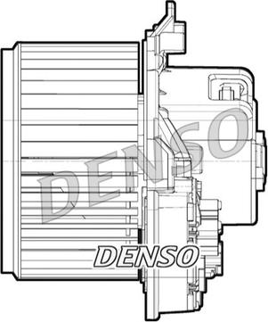 Denso DEA09072 - Вентилятор салона unicars.by