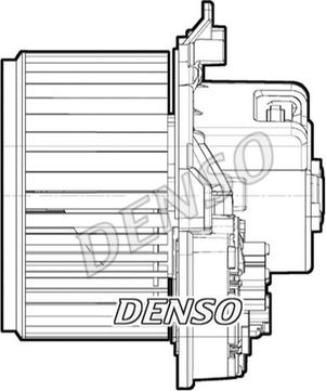 Denso DEA09072 - Вентилятор салона unicars.by