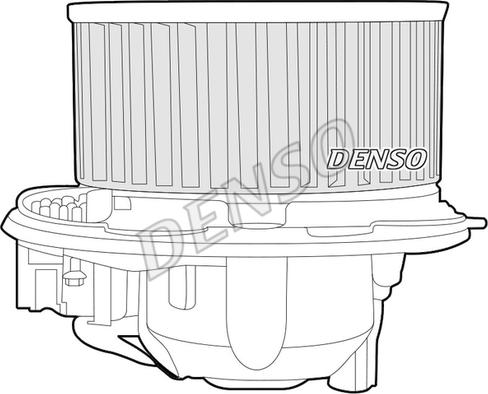 Denso DEA32003 - Вентилятор салона unicars.by