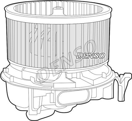 Denso DEA23013 - Вентилятор салона unicars.by