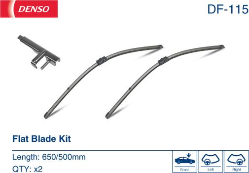 Denso DF-115 - Щетка стеклоочистителя unicars.by