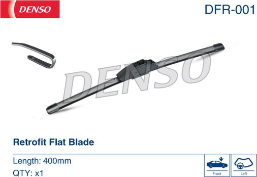 Denso DFR-001 - Щетка стеклоочистителя unicars.by