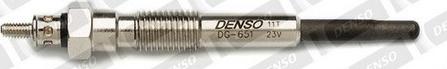 Denso DG-651 - Свеча накаливания unicars.by