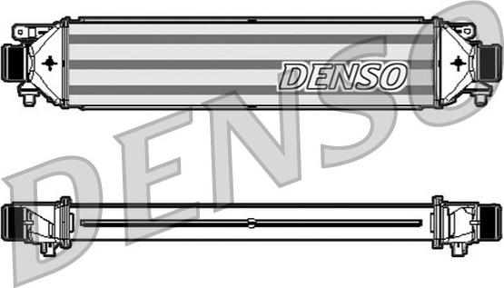 Denso DIT13001 - Интеркулер, теплообменник турбины unicars.by