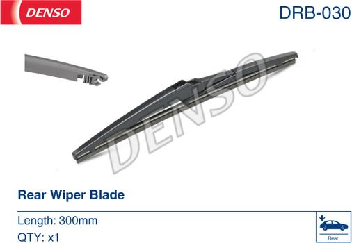 Denso DRB-030 - Щетка стеклоочистителя unicars.by