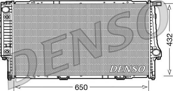 Denso DRM05062 - Радиатор, охлаждение двигателя unicars.by